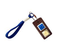 Ldabrye Cartoon Keyring Fidgets Button for Stress Release Phone Lanyard Adjustable Soft Strap Practical Office School Accessory Press Button Fidgets Keyring