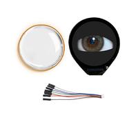 Ldabrye Circular LCD Module 0.71in With SPI Port High Brightness For Electronics And IoTs Applications For Wearable Devices