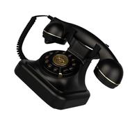 Ldabrye Classical Landline Telephones Corded Desk Phone Rotary Dialing/Button Model Option Telephone Nostalgic Rotary Dialing Corded Phone