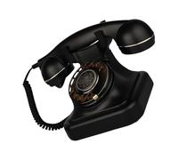 Ldabrye Classical Landline Telephones Corded Desk Phone Rotary Dialing/Button Model Option Telephone Nostalgic Rotary Dialing Corded Phone