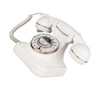 Ldabrye Classical Landline Telephones Corded Desk Phone Rotary Dialing/Button Model Option Telephone Nostalgic Rotary Dialing Corded Phone