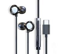 Ldabrye Clear Headphones Headsets Equipped 13mm Composite Diaphragm Providing Rich Bass Clear Highs in Ear Headphone Ceramic Earbud