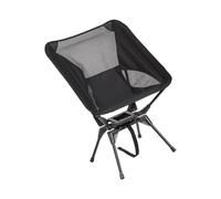 Ldabrye Compact Whirling Backpacking Chair Aluminum Frame Ventilated Padding Outdoor Portable Transportable Whirling Backpacking