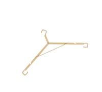 Ldabrye Compacts Folded Clothes Hangers Outdoor Clothes Drying Rustproof Hanger for Tanks Top and Underwear Space Saving Hangers