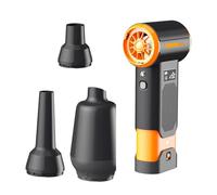 Ldabrye Cordless Air Blower 8000mAh Rechargeable with 2 Nozzles, Portable Blower for Car Camping Outdoor Home Use Power Home Fan Electric Fan