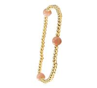 Ldabrye Crafted Mixed Beads Gold Charm Crosses Fashionable Accessory for Coastal Adventures Holiday Charm