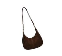 Ldabrye Crescents Shoulder Bags for Women Lovely Hobos Toted Handbag Under the Arm Purses Minis Clutches Purse with Zipper Closure Pu Leather Shoulder Bag