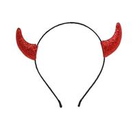 Ldabrye Dark Series Devil Horn Headband for Halloween Scary Hairhoop Party Headband Stage Show Hairband Cosplay Costume Headwear Halloween Hair Band Headdress Costume Dress Up Hair Accessories