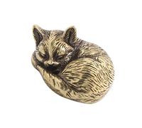 Ldabrye Decorative Animal Figurine Teas Pet Miniature Cats Sculpture for Car Interior and Desk Decoration Desktop Ornament
