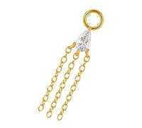 Ldabrye Diamonds Shape Earring Featuring Bead and Crystals Detail Crafted in Silver for Fashionable Outfits Diamonds and Beads Extended Wear