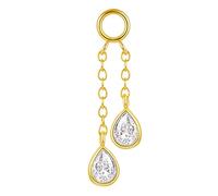 Ldabrye Diamonds Shape Earring Featuring Bead and Crystals Detail Crafted in Silver for Fashionable Outfits Diamonds and Beads Extended Wear