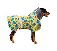 Ldabrye Dog Raincoat Hooded Slicker Large Ponchos for Small to Large Dogs and Puppies Puppy Rain Ponchos Rain Coat Rainwear Pet Raincoats for Outdoor Activity Pet Clothing for Small Dogs
