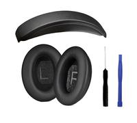 Ldabrye Durability Ear Cushions for QC45 QC35 Headphones Soft and Breathable Earpads Headband for Ensures Long Last Comfort Headband Cushion