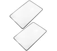 Ldabrye Durability Waterproofed Reading Tool Card Outdoor Reading Magnification Glass For Emergencies Preparedness Wilderness Magnifiers