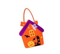 Ldabrye Eerie Halloween Bag Large Capacity Deck Owner Permanent Unwoven Substance Pliable for Parties Eerie Decorations Bag
