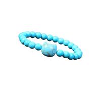 Ldabrye Elegant Cats Head Pendant with Natural Stone Beads Gemstones Beaded Wristchain Unique Birthday Gift Stone Jewelry