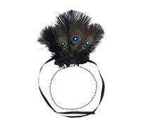 Ldabrye Feathered Headband With Beaded Tassels 1920s Role Play Headpiece Costume Accessories For Women Wedding Prom Masquerade Secure Headdress