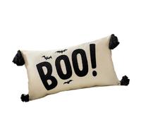 Ldabrye Festival Embroidered Throw Pillow Cover Reversible Closure Halloweens Decoration Polyester Fabric Halloweens Throw Pillow Sofa Decoration