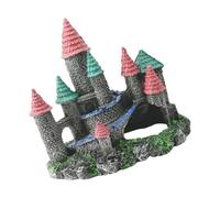 Ldabrye FishTank Shrimp Artificial Castles Ornaments for Aquariums Terrarium Landscaping Shelter Decoration Castles Fish Tanks Ornament
