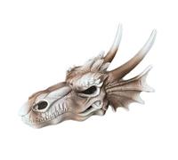 Ldabrye Fishtanks Resin Decoration Aquariums Realistic Dinosaur Skull Landscaping Decorations Cave House Shelter House Ornament Dinosaur Skull for Fishtanks