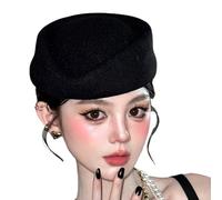 Ldabrye French Unisex Hat Foldable Design Comfortable Ideal For Outdoor Activity And Special Occasion Minimalists Black Dress Hat