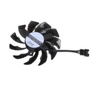 Ldabrye Graphics Card Cooling Fan 4pin DC12V for RTX3050 3060 GAMING Effective Heat Management in Computer PLD08010S12HH Desktop Graphics Card Fan