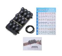 Ldabrye Guitar Chord Trainer Tool Learning Systems Assist Finger Teaching Aid for Most Full Sized Acoustic Guitar Easy