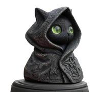 Ldabrye Halloween Decors Gotik Black Statue Sculpture Mysterious Hooded Figurines, Tabletop Ornaments Lovers Gifts Mysterious Hooded Figurine