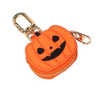 Ldabrye Halloween Pumpkin Spiders Keychain Wallet Purses Bag Charm Accessories for Womens Minis Coin Purse Keychain Bag Charms Accessories