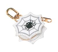 Ldabrye Halloween Pumpkin Spiders Keychain Wallet Purses Bag Charm Accessories for Womens Minis Coin Purse Keychain Bag Charms Accessories