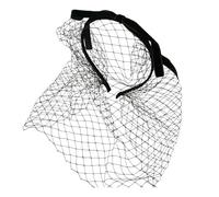 Ldabrye Headband Classical Mesh Veil Headband for Women Girl Vintage 1920s Costume Hair Veil for Weddings Parties and Themed Event Hairband Hair Accessories for Women Girls