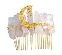 Ldabrye Headband Crystal Headwear Moon Goddess Hair Jewelry Witchcraft Accessories Hair Accessory with Gold Star for Party Hairband Hair Accessories for Women Girls