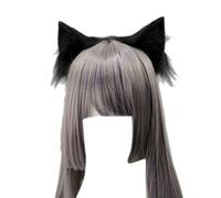 Ldabrye Headband Cute Cat Ear Headband Handmade Hair Hoop Fashion Headdress Trend Headwear for Cosplay, Anime Expositions & Theme Parties Hairband Hair Accessories for Women Girls