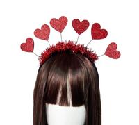 Ldabrye Headband Glitter New Year Hair Hoop Love-shaped Valentine's Day Rose-Selling Stall Hairband Hair Accessories for Women Girls