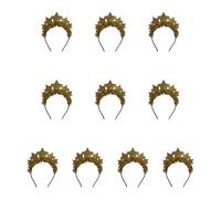 Ldabrye Headband Glitter Stars Headbands Christmas Tinsel Hair Bands for Creative New Year Party Hairband Hair Accessories for Women Girls