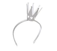 Ldabrye Headband Shimmering Powder Crown Headband Glittering Gold Hairhoop Accessory for Girls and Women Birthday Christmas Party Props Hairband Hair Accessories for Women Girls