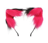 Ldabrye Headband SPA Shower Headband Foxes Ear Shape Hair Hoop Party Headpiece Cosplay Anime Prop Hairband Hair Accessories for Women Girls