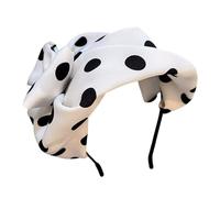 Ldabrye Headband Sweet Simple Plush Headwear Antiskid Lady Hair Rings Delicate Handmade Headwear Hairband Hair Accessories for Women Girls