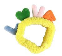Ldabrye Headband Women Winter Autumn Wash Face Headband Sweet Love 3D Stuffed Letters Elastic Hair Band Plush Velvet Makeup Sports Headwrap Turban Hairband Hair Accessories for Women Girls