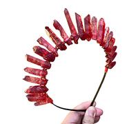 Ldabrye Headband Women's for Rhinestone Stone Headband Royal Queen Crown Hair Hoop for Wedding Hairband Hair Accessories for Women Girls