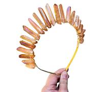 Ldabrye Headband Women's for Rhinestone Stone Headband Royal Queen Crown Hair Hoop for Wedding Hairband Hair Accessories for Women Girls