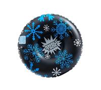 Ldabrye Heavy-Duty 47Inch Winter Tube with Pull Straps, Portable Air-Filled Design for Ski Resorts & Snow Parks Outdoor Winter Sledding Toy