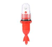 Ldabrye High Brightness Fish Attracting Light Marine Signals Lamp Waterproof LED Fishing for Evening Fishing Enduring Net Marker