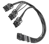 Ldabrye High Power Supply Cable 8x3 to 12+4Pin Braideds for AX1600i, RMSF Supply