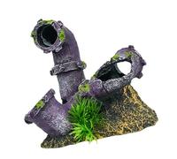 Ldabrye Landscape Artificial Water Pipe Landscape Fish Tanks Decorations For Aquariums Terrarium Shrimp Decrepit Ornaments