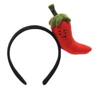 Ldabrye Lovely Cartoon Vegetable Theme Headpiece Hair Styling Accessory Comfortable Hairhoop for Daily Wear Cosplay Photography Plush Vegetable Headpiece