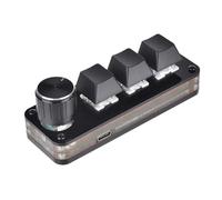 Ldabrye Mechanical Keyboard Computer 2/3/4/5 Key Programmable Key Gaming Keypad With Knob Function Macro Pad