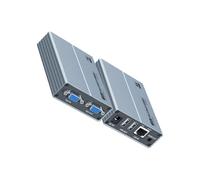 Ldabrye Metal VGA Over Cat5 Lengthener Provides 1920x1080 Visuals Device Control Through Ethernet Cable Procedure VGA Over Ethernet Lengthener
