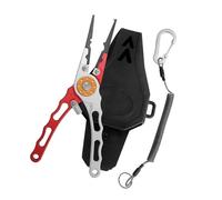 Ldabrye Multifunctional Lures Pliers Lures Clip Controllers Portables Pliers for Saltwaters Freshwater Angling Fishing Tool Pliers Lure Clip Hook Remover Aluminum Alloy Cutter for Saltwater Fishing