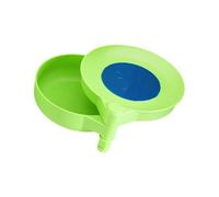 Ldabrye Multiple Storage Attractive Fishing Allurement Container Strong Half Polystyrene Building Dense Pliable Green Aesthetic Fishing Allurement Box with Magnet